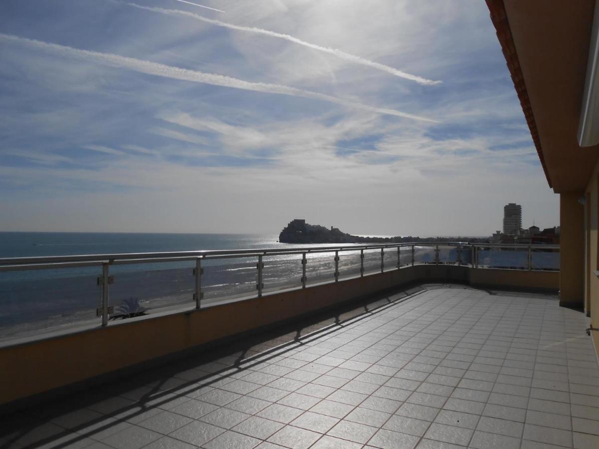 Atico Pompeya Vista Mar Y Castillo Orangecosta Peñíscola Buitenkant foto