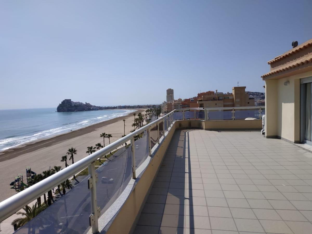 Atico Pompeya Vista Mar Y Castillo Orangecosta Peñíscola Buitenkant foto